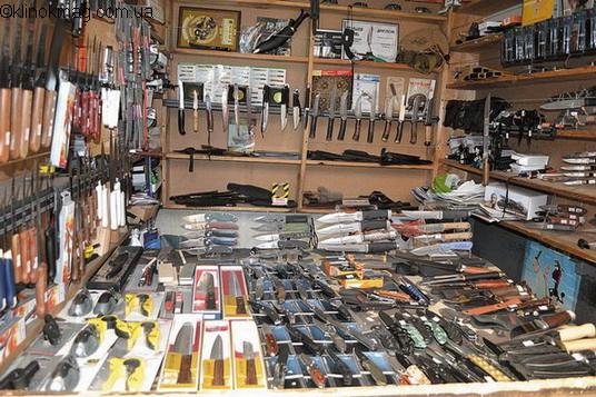 Ножи на рынке Петровка